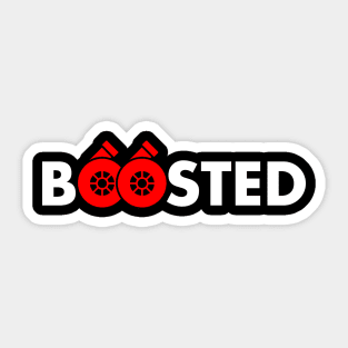 BOOSTED Sticker